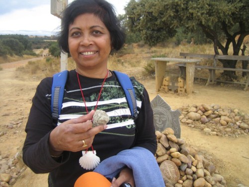 Ann and her stone